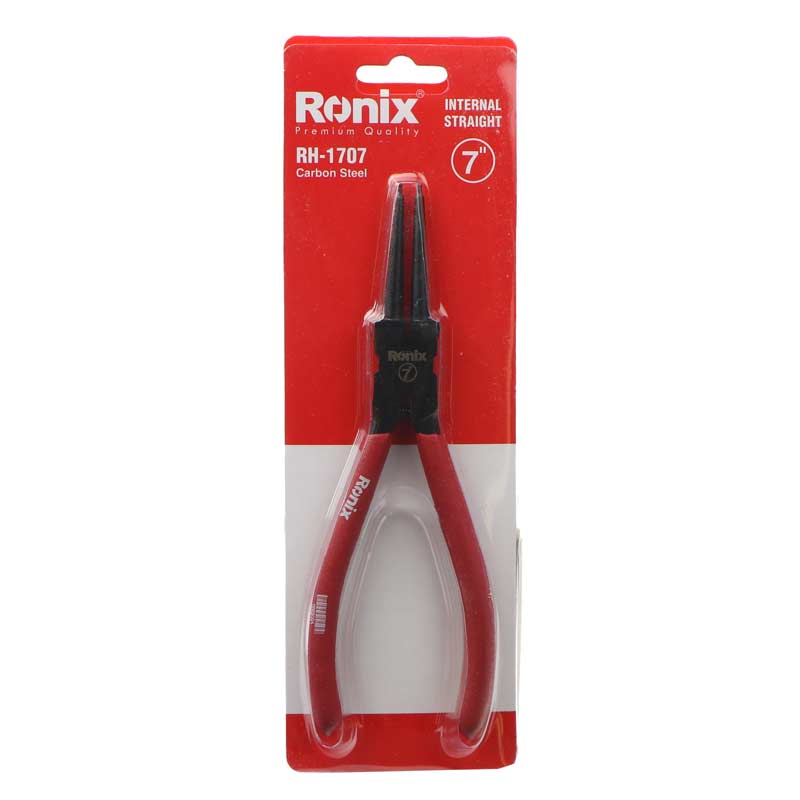 انبر خار جمع کن سر راست رونیکس RH-1707 سایز 7 اینچ