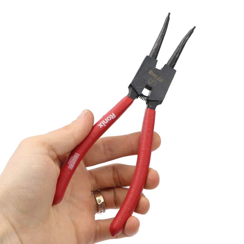 انبر خار باز کن سر راست رونیکس RH-1727 سایز 7 اینچ