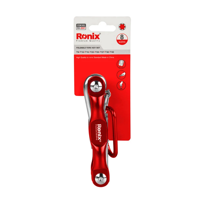 آچار آلن ستاره ای 8 عددی Ronix RH-2041