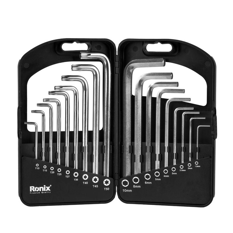 ست آچار آلن 18 عددی رونیکس Ronix RH-2052