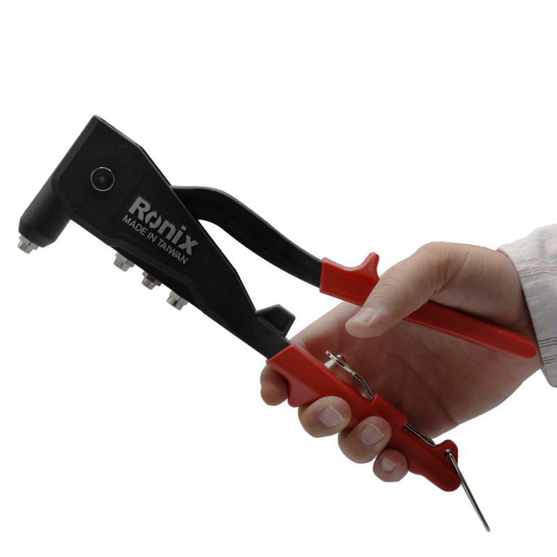 انبر پرچ دستی رونیکس RH-1602 سایز 11 اینچ