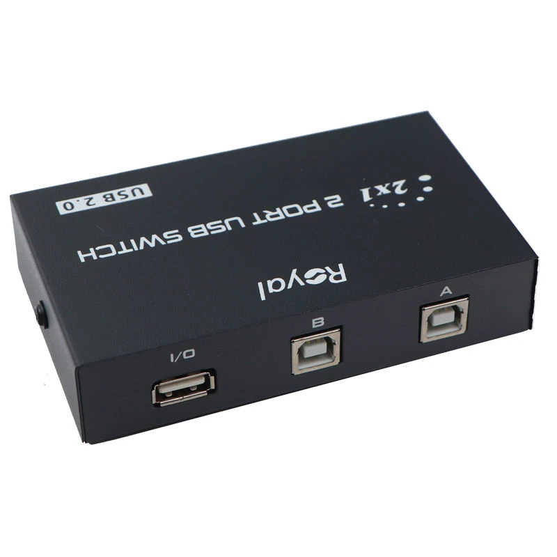 سوییچ پرینتر 2 پورت دستی رویال 1A2B