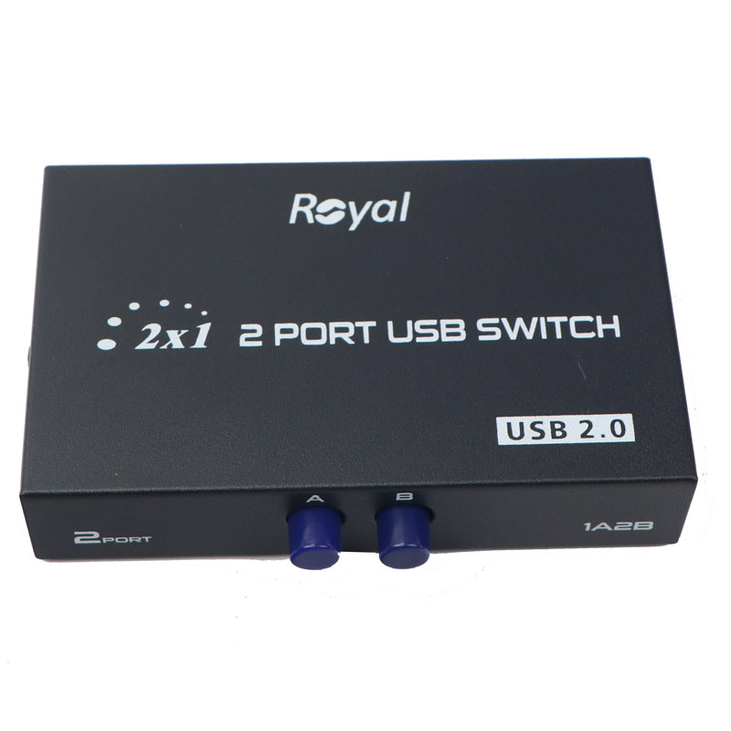 سوییچ پرینتر Royal 1A2B USB Switch 2Port