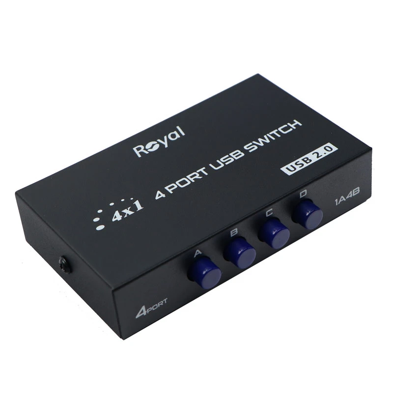 سوییچ پرینتر 4 پورت دستی رویال 1A4B