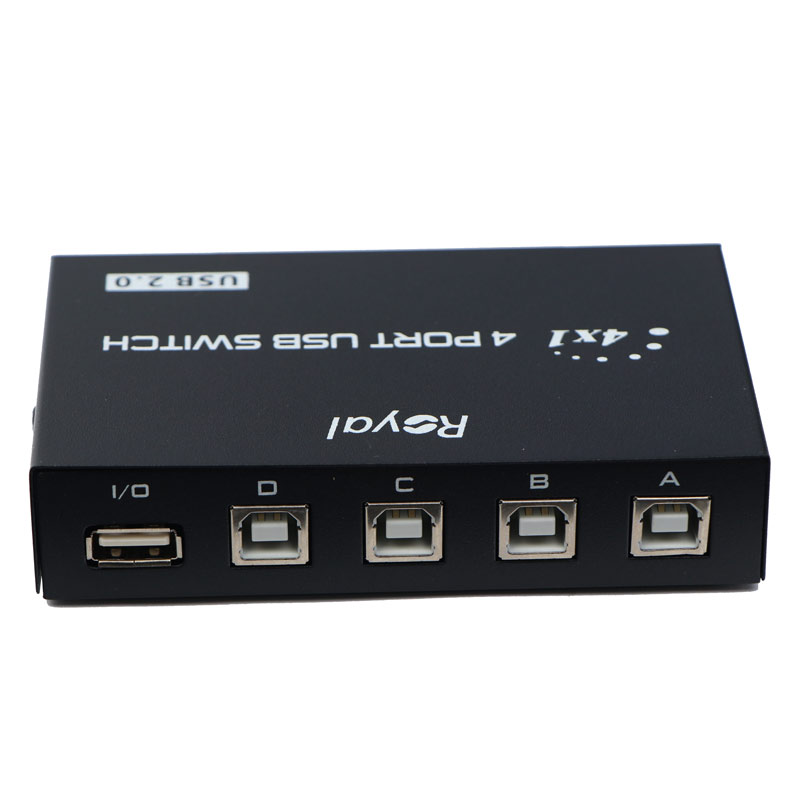 سوییچ پرینتر Royal 1A4B USB Switch 4Port