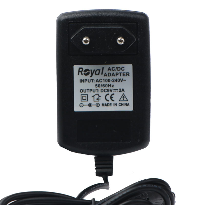 آداپتور برق Royal 9V 2A فیش بزرگ