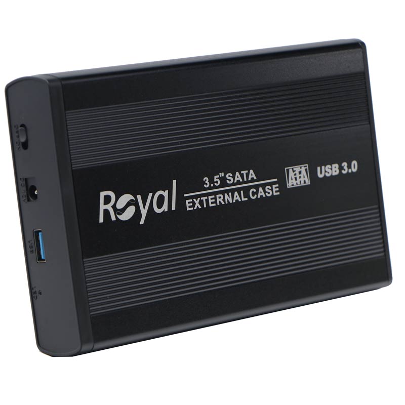 باکس هارد 3.5 اینچی HDD رویال RH-3531 + آداپتور