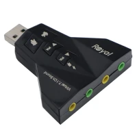 کارت صدا  Royal RS-702 V7.1 ولوم دار