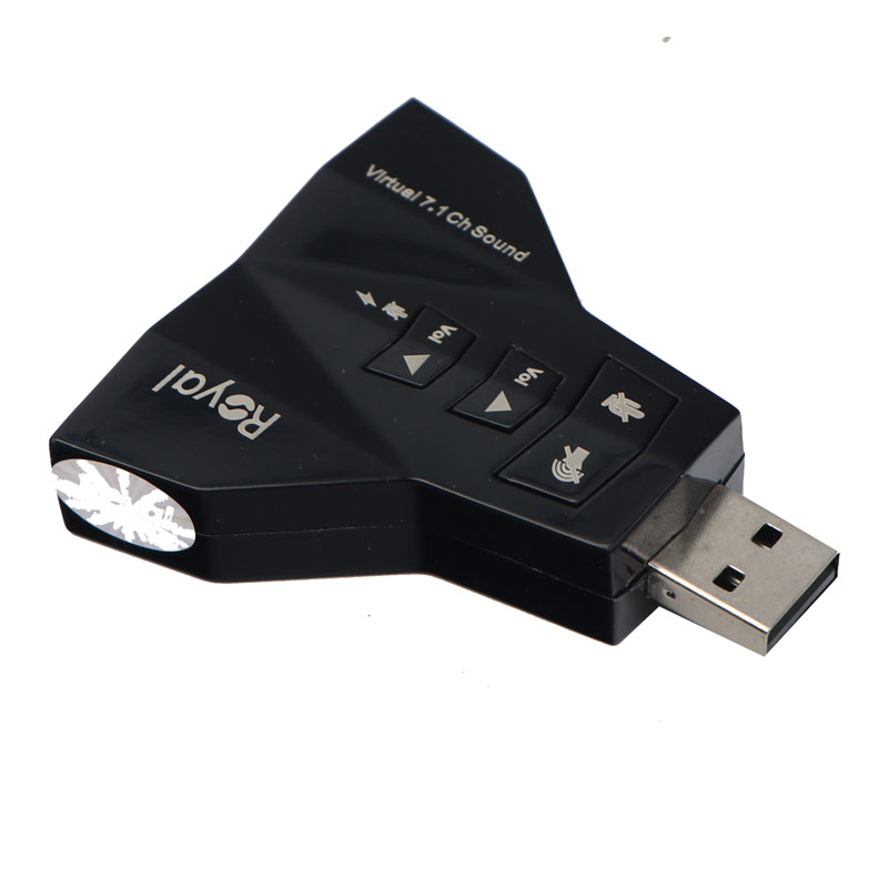 کارت صدا  Royal RS-702 V7.1 ولوم دار