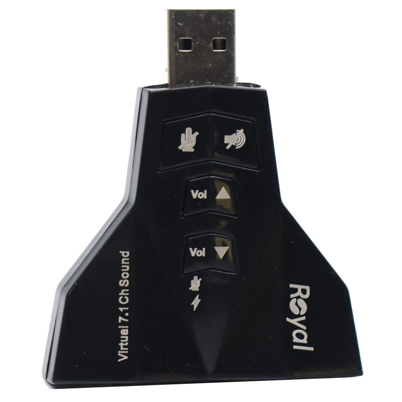 کارت صدا  Royal RS-702 V7.1 ولوم دار