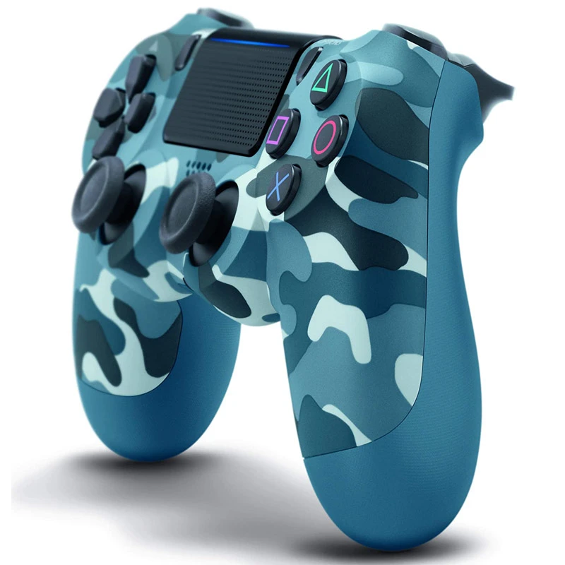 دسته بازی بی سیم SONY PlayStation 4 DualShock 4 High Copy آبی ارتشی پکدار