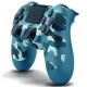 دسته بازی بی سیم SONY PlayStation 4 DualShock 4 High Copy آبی ارتشی پکدار
