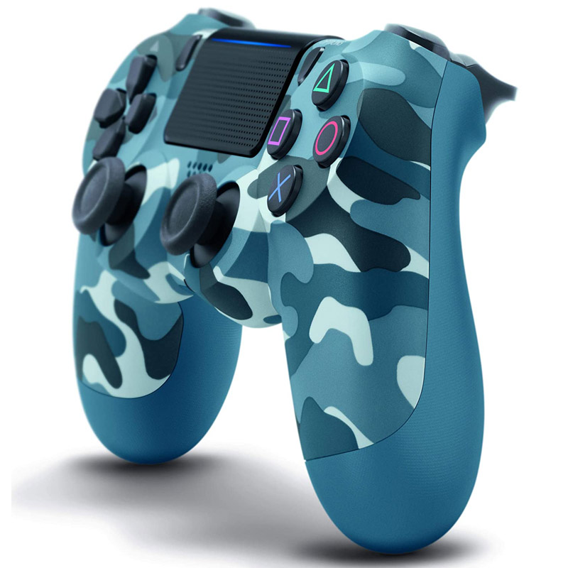 دسته بازی بی سیم SONY PlayStation 4 DualShock 4 High Copy آبی ارتشی پکدار
