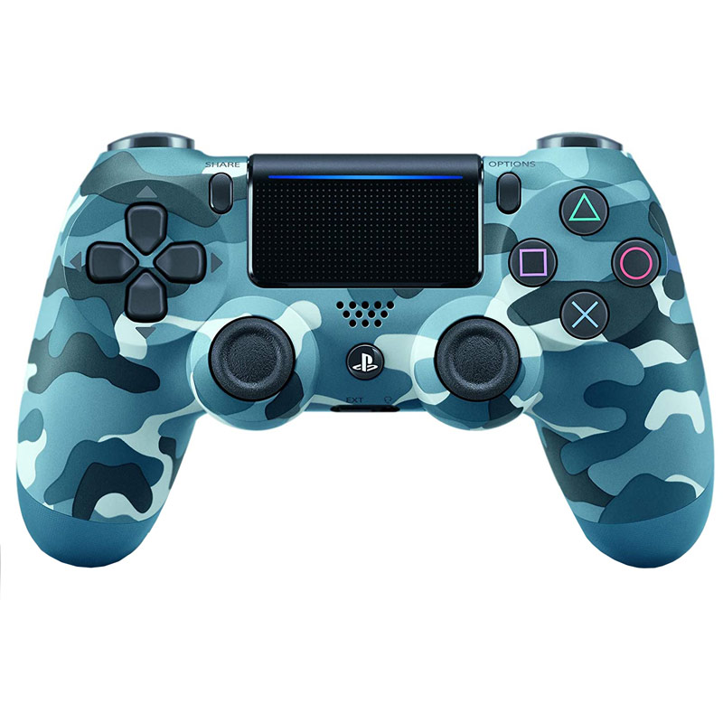 دسته بی سیم SONY PlayStation 4 DualShock 4 High Copy آبی ارتشی پکدار