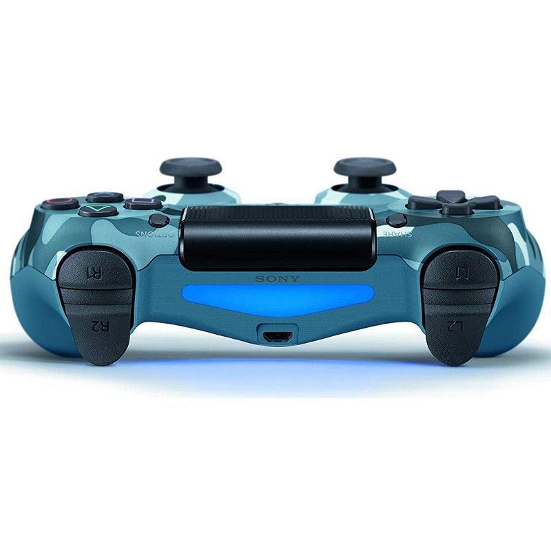 دسته بازی بی سیم SONY PlayStation 4 DualShock 4 High Copy آبی ارتشی پکدار