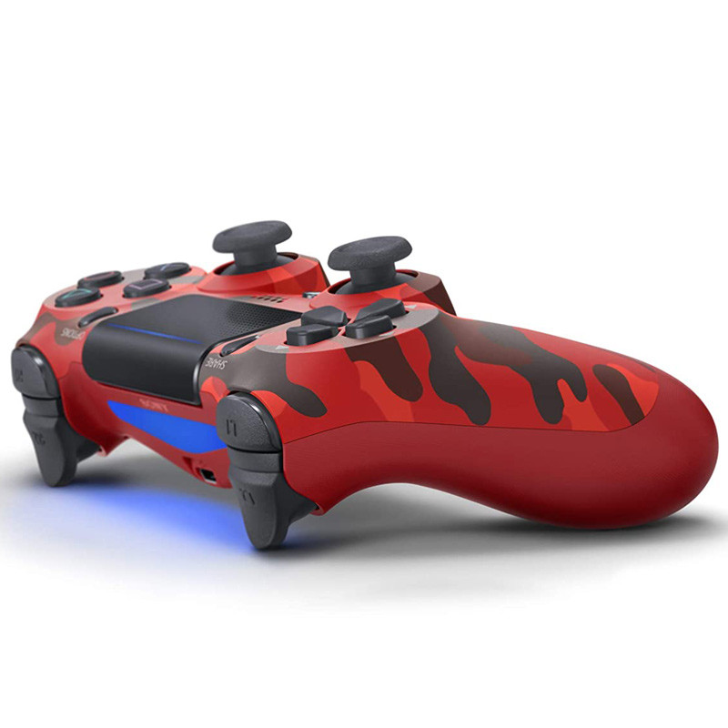 دسته بازی بی سیم SONY PlayStation 4 DualShock 4 High Copy قرمز ارتشی