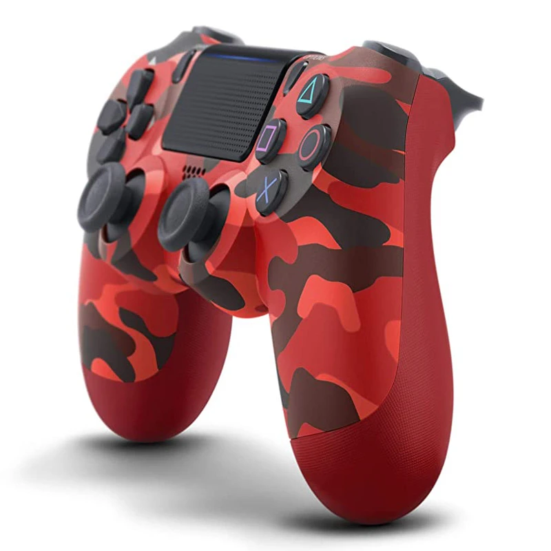 دسته بازی بی سیم SONY PlayStation 4 DualShock 4 High Copy قرمز ارتشی