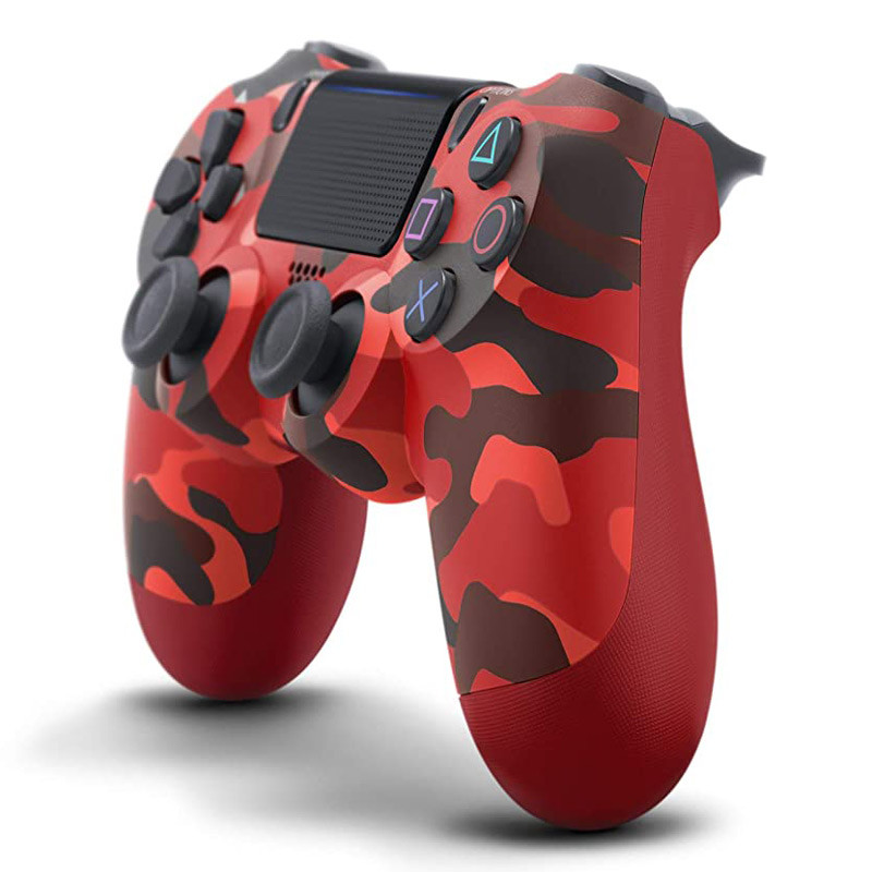 دسته بازی بی سیم SONY PlayStation 4 DualShock 4 High Copy قرمز ارتشی