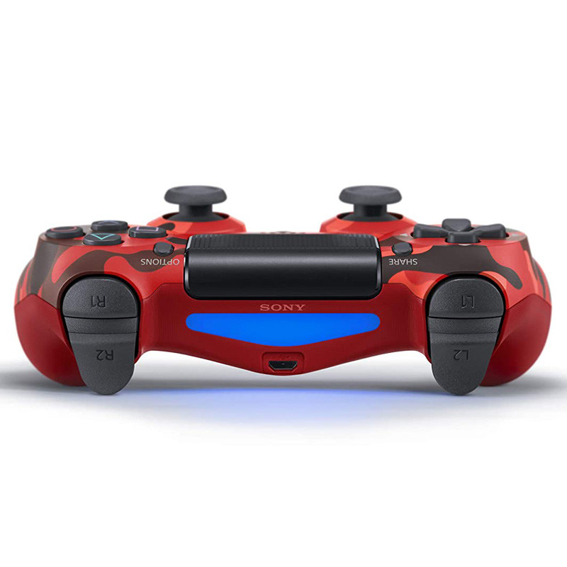 دسته بازی بی سیم SONY PlayStation 4 DualShock 4 High Copy قرمز ارتشی