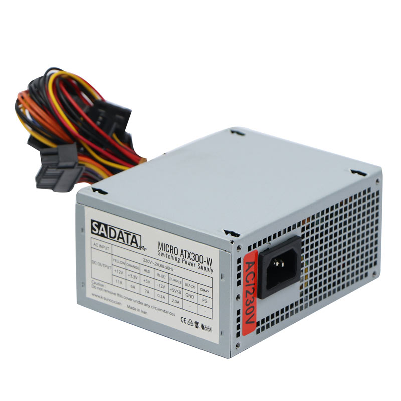 پاور مینی کیس 300 وات سادیتا Sadata Micro ATX300-W