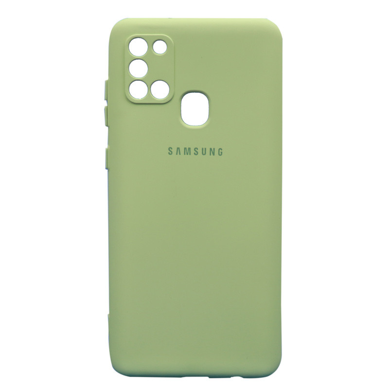 قاب طرح سیلیکونی محافظ لنزدار Samsung Galaxy A21s