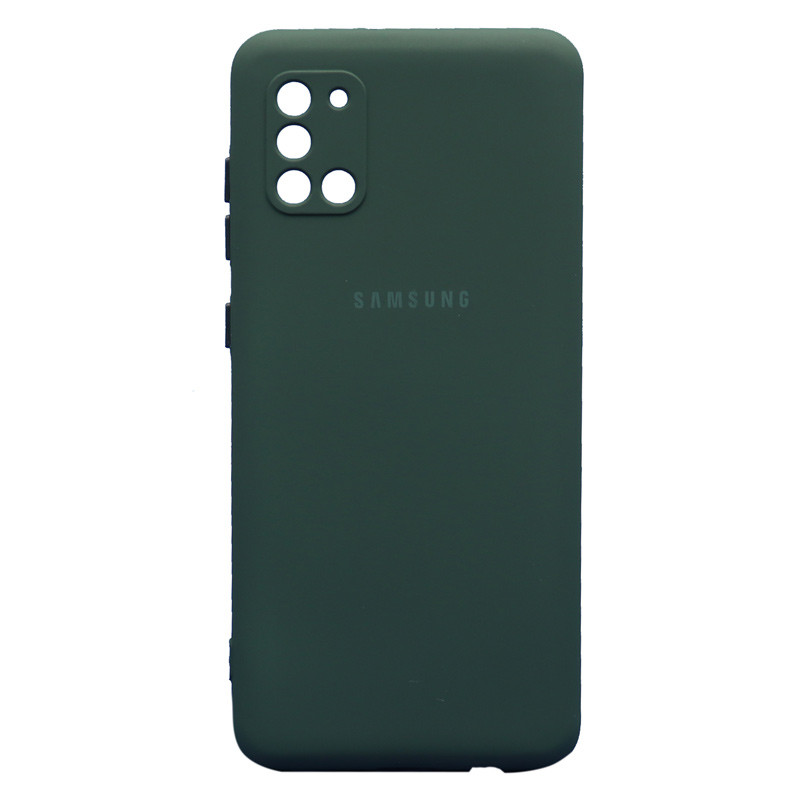 قاب طرح سیلیکونی محافظ لنزدار Samsung Galaxy A31