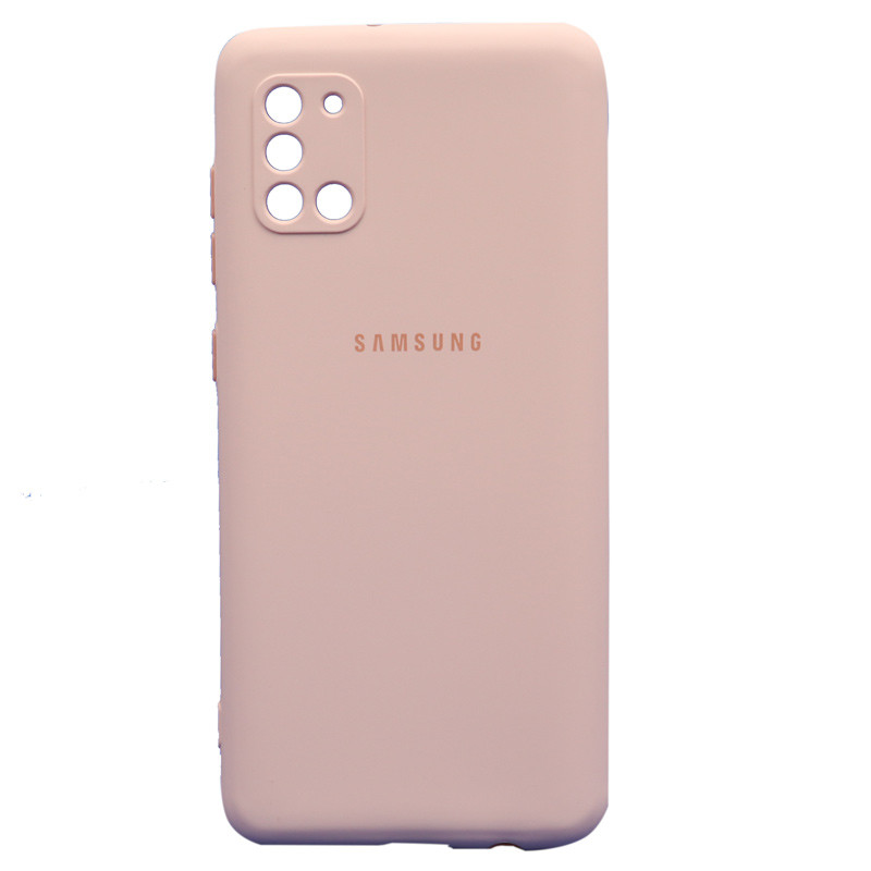قاب طرح سیلیکونی محافظ لنزدار Samsung Galaxy A31