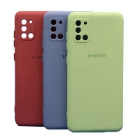 قاب طرح سیلیکونی محافظ لنزدار Samsung Galaxy A31