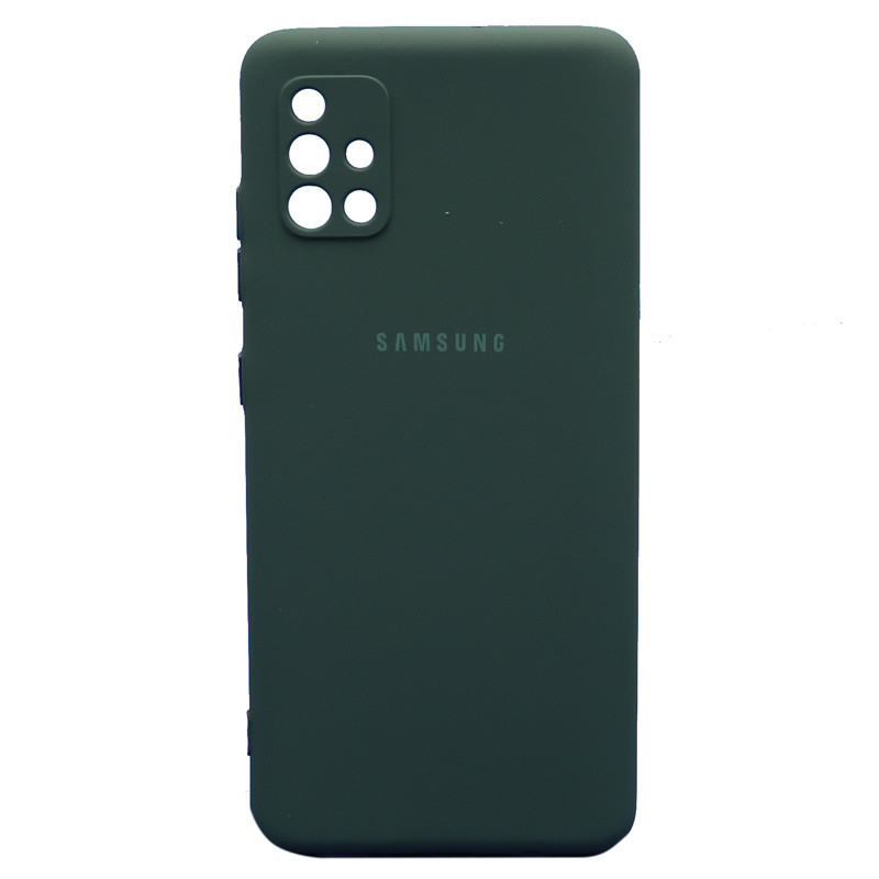قاب طرح سیلیکونی محافظ لنزدار Samsung Galaxy A51