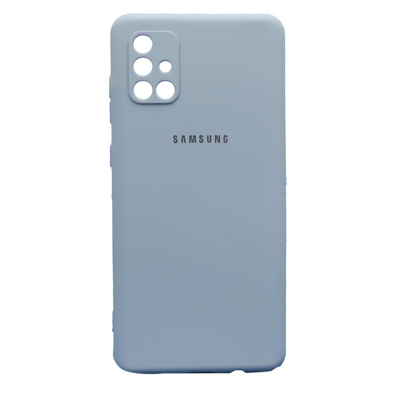قاب طرح سیلیکونی محافظ لنزدار Samsung Galaxy A71