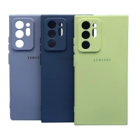قاب طرح سیلیکونی محافظ لنزدار Samsung Galaxy Note 20 Ultra