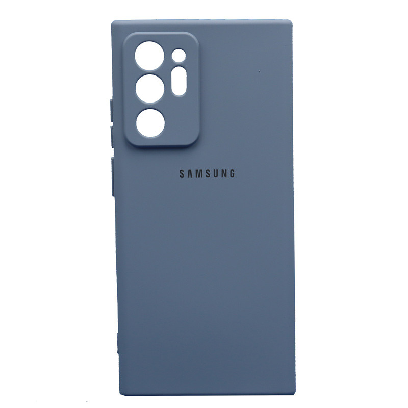 قاب طرح سیلیکونی محافظ لنزدار Samsung Galaxy Note 20 Ultra