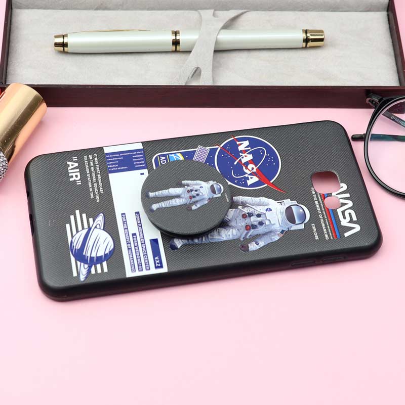 قاب فانتزی برجسته + پاپ سوکت کد19 سامسونگ J7 Prime