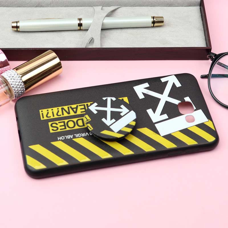 قاب فانتزی برجسته + پاپ سوکت کد16 سامسونگ J7 Prime