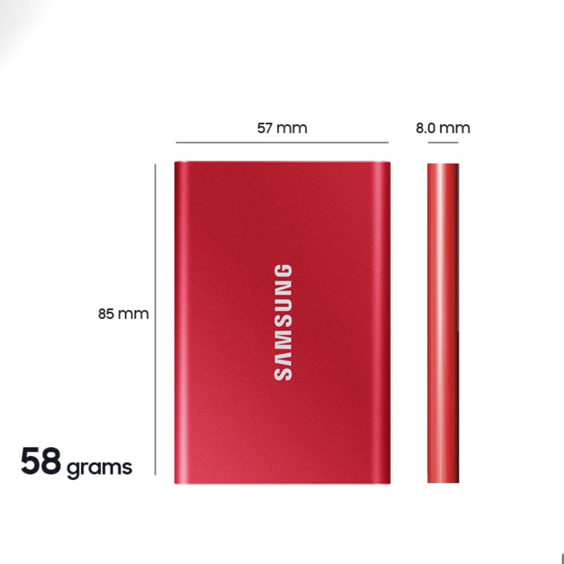 حافظه اکسترنال SSD سامسونگ Samsung T7 1TB