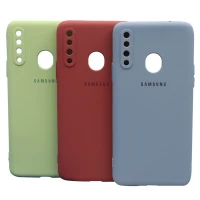 قاب طرح سیلیکونی محافظ لنزدار Samsung Galaxy A20s