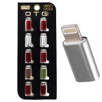 تبدیل MicroUSB To Lightning پک 10 عددی