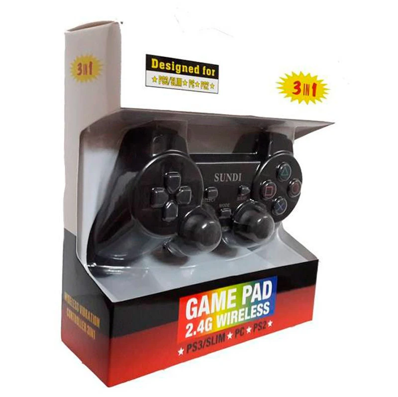 دسته بازی بی سیم 3 کاره Sundi PC/PS3/PS2