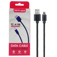 کابل کنفی میکرو یو اس بی TSCO TC A198 2.1A 2m