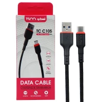 کابل تایپ سی TSCO TC C105 2.1A 1m