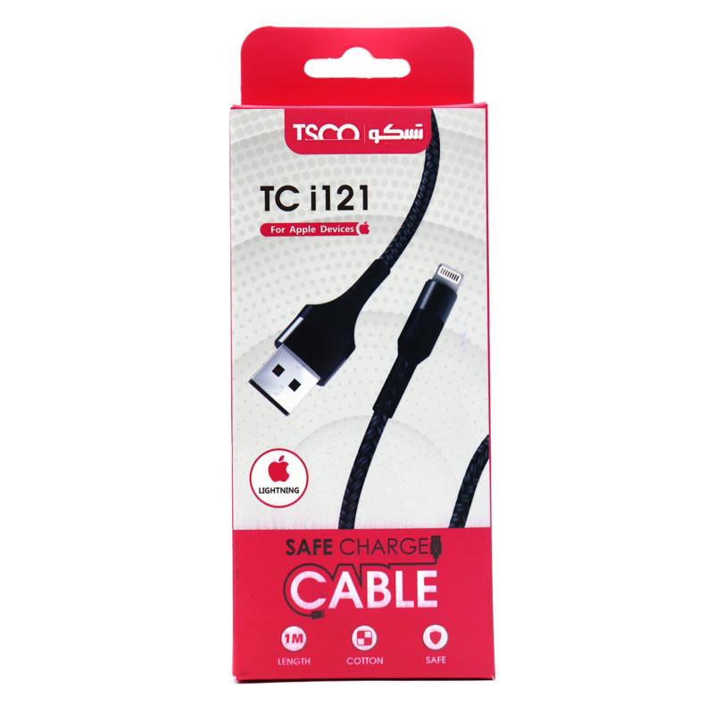 کابل آیفونی TSCO TC I121 1m روکش دار
