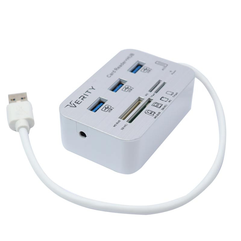 هاب 3 پورت USB3.0 وریتی H 408