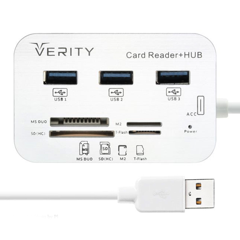 هاب Verity H408 3Port USB 3.0 