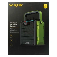 اسپیکر بلوتوثی رم و فلش خور W-King H2 20W + میکروفون و ریموت