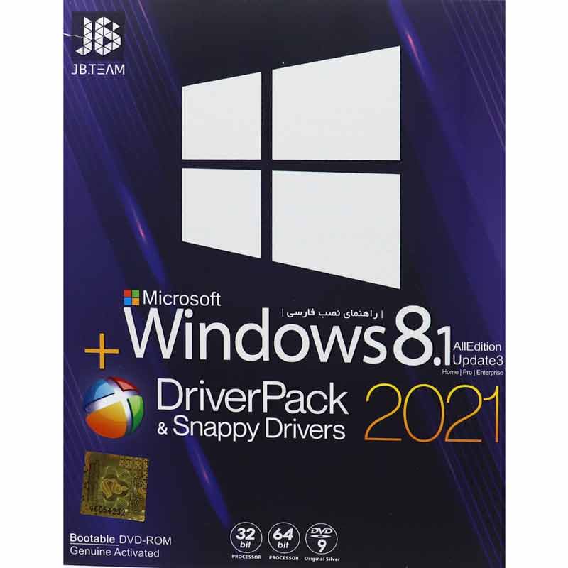 Windows 8.1 All Edition 2021 + Driver Pack And Snappy Drivers 1DVD9 JB.TEAM