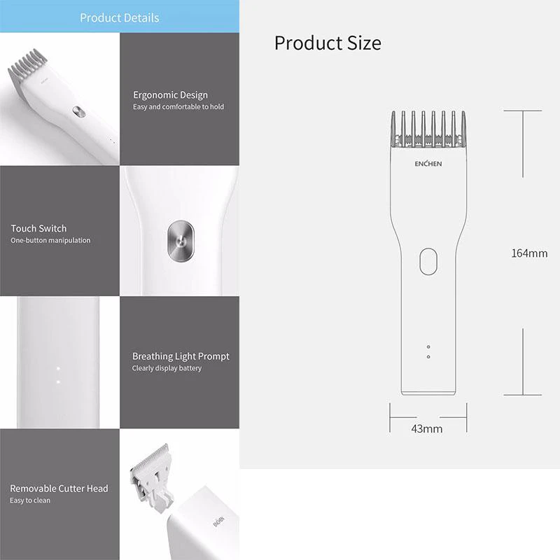ماشین اصلاح Xiaomi Enchen Boost