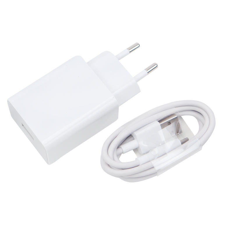شارژر دیواری فست شارژ Xiaomi MDY-10-EF 3A QC3 سرجعبه + کابل Type-C