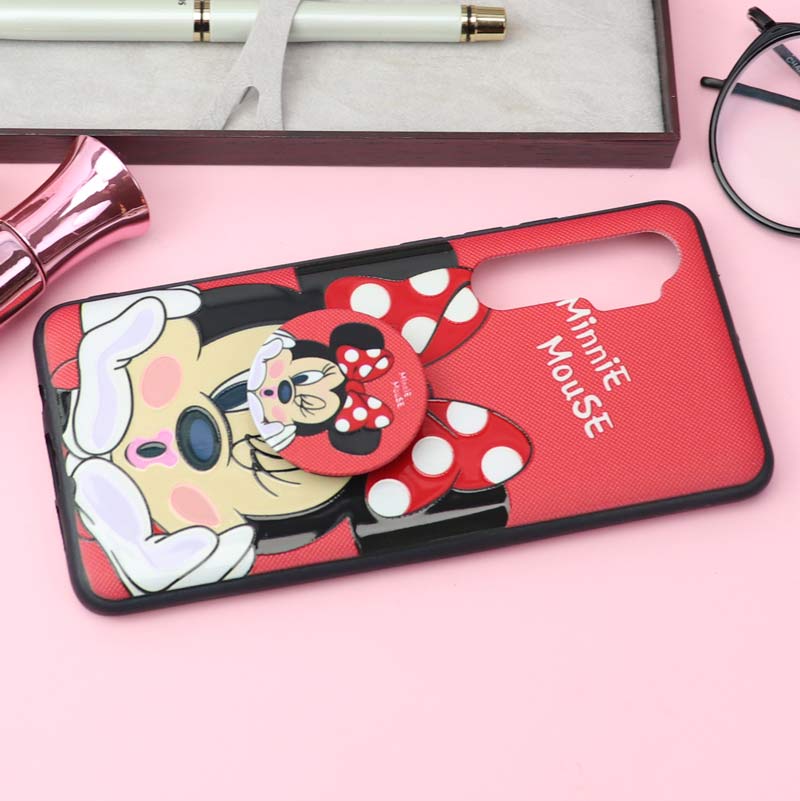 قاب فانتزی برجسته + پاپ سوکت کد9 شیائومی Mi Note 10 Lite