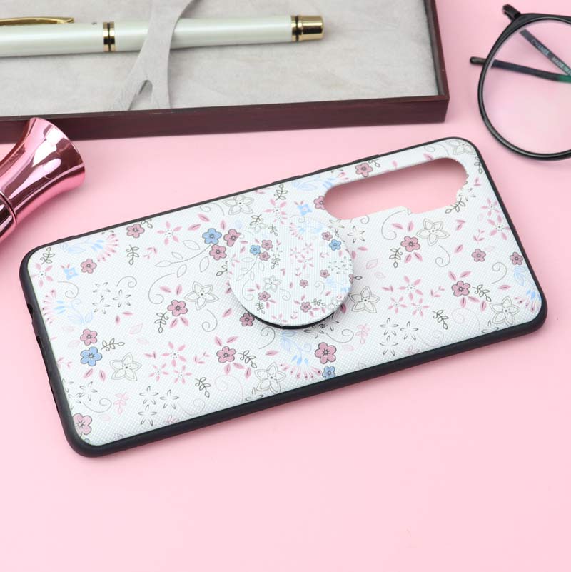 قاب فانتزی برجسته + پاپ سوکت کد5 شیائومی Mi Note 10 Lite