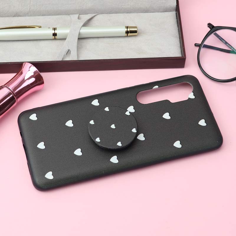 قاب فانتزی برجسته + پاپ سوکت کد2 شیائومی Mi Note 10 Lite